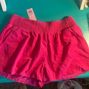 NWT Wild Fable corduroy pink shorts L